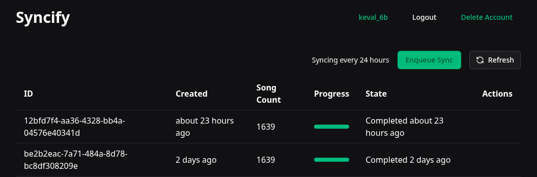 the new dashboard